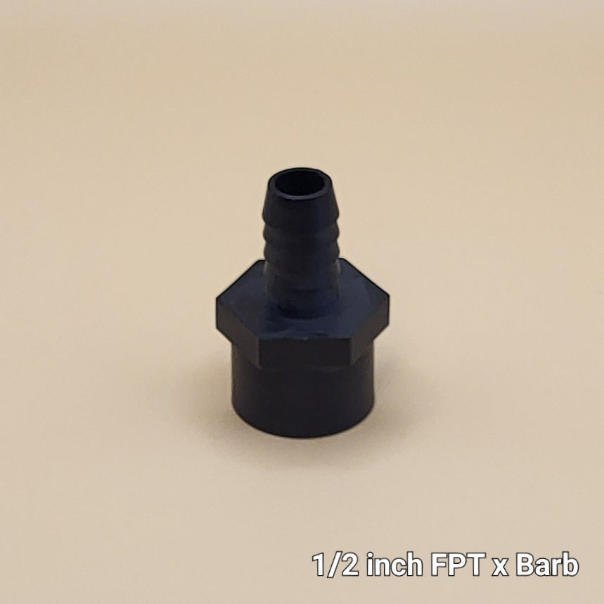 FPT x Barbed Adapter Fitting - PLUMBING at Mystic Koi (image 2)