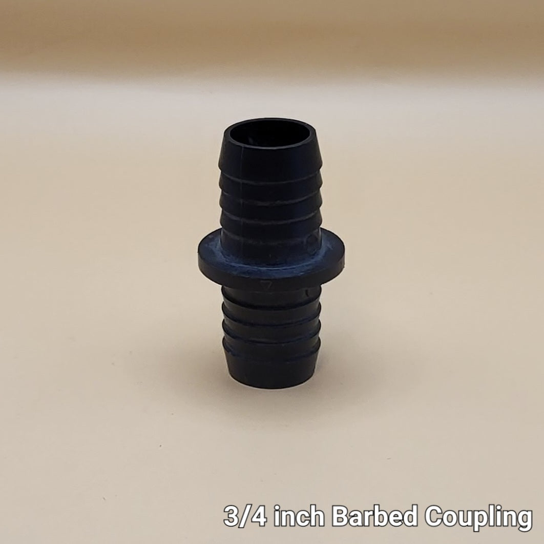 Barbed Coupling (Straight Hose Mender) - PLUMBING at Mystic Koi (image 3)