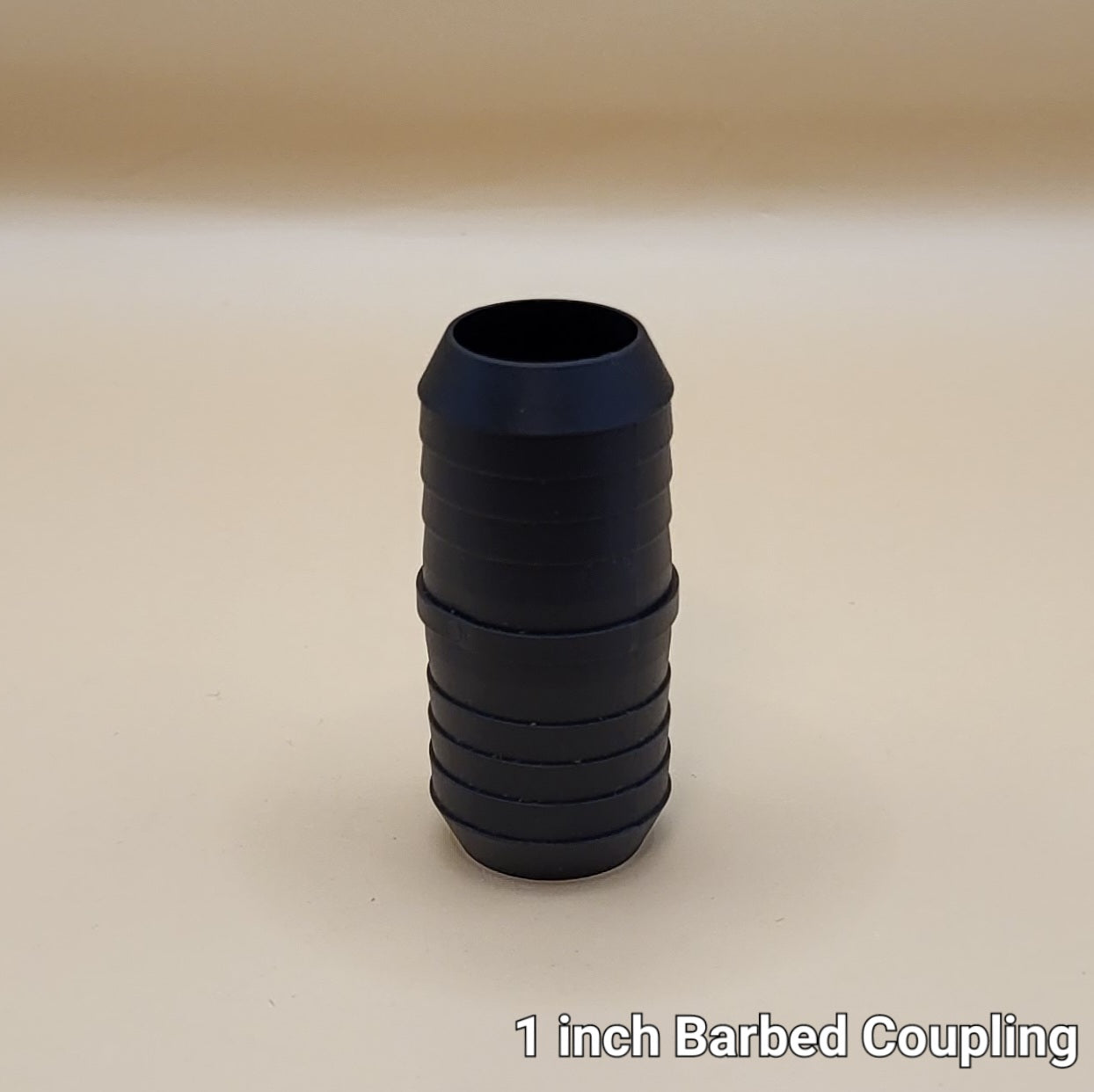 Barbed Coupling (Straight Hose Mender) - PLUMBING at Mystic Koi (image 4)
