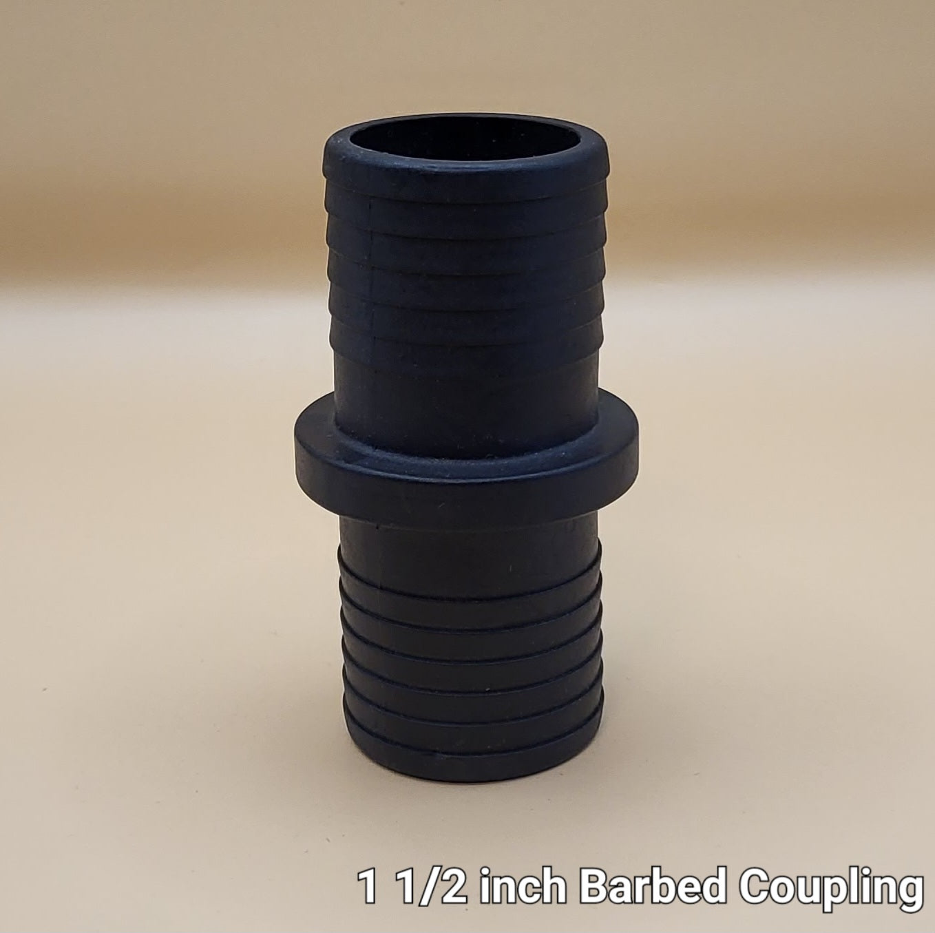 Barbed Coupling (Straight Hose Mender) - PLUMBING at Mystic Koi (image 6)