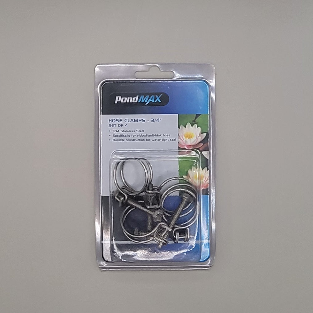 PondMAX Hose Clamps - Set of 4