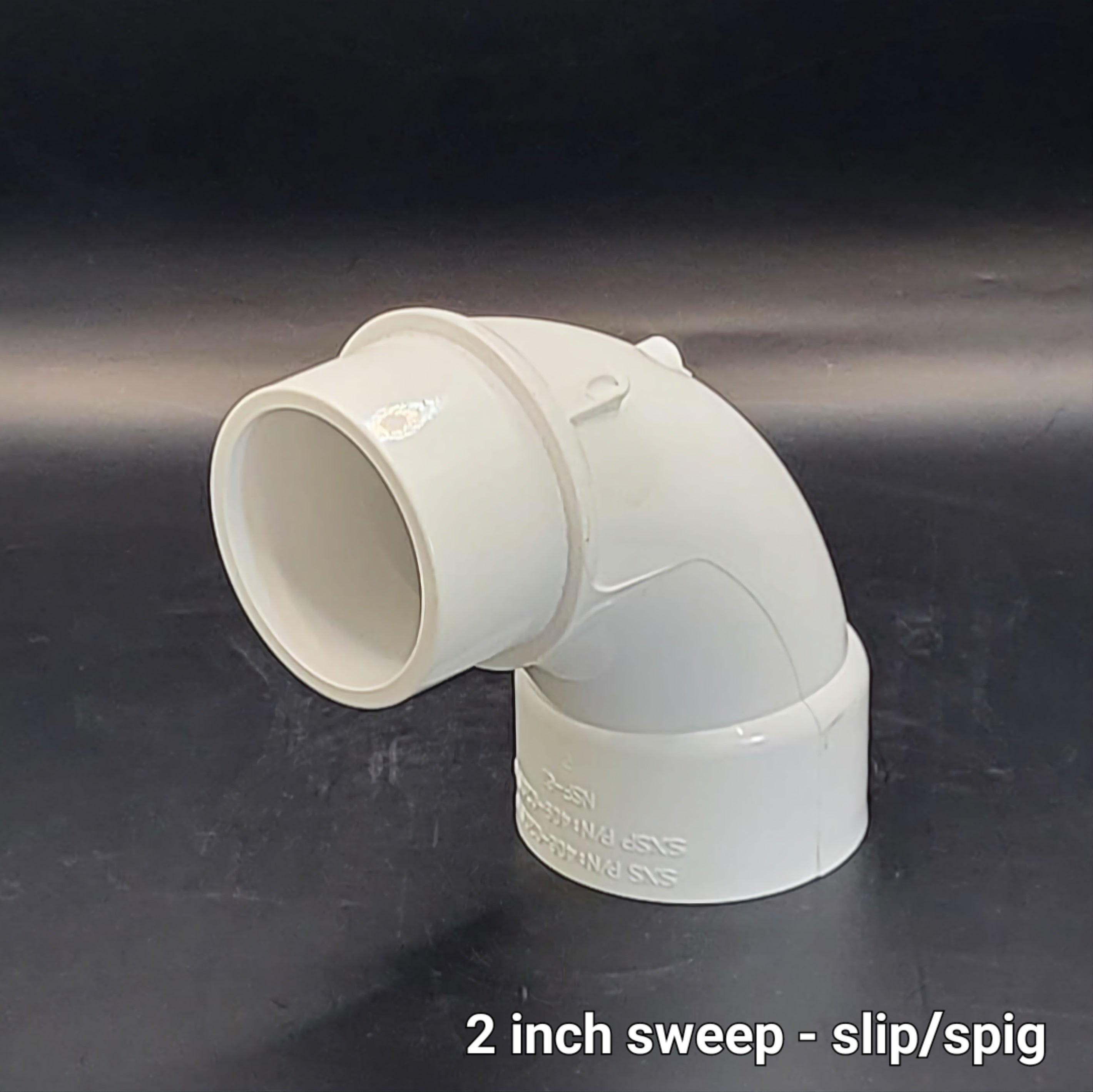 Lasco 90-degree, 2-inch Sweep Elbow