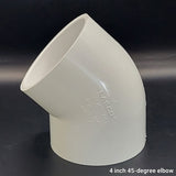 PVC 45-degree Elbow Slip/Slip