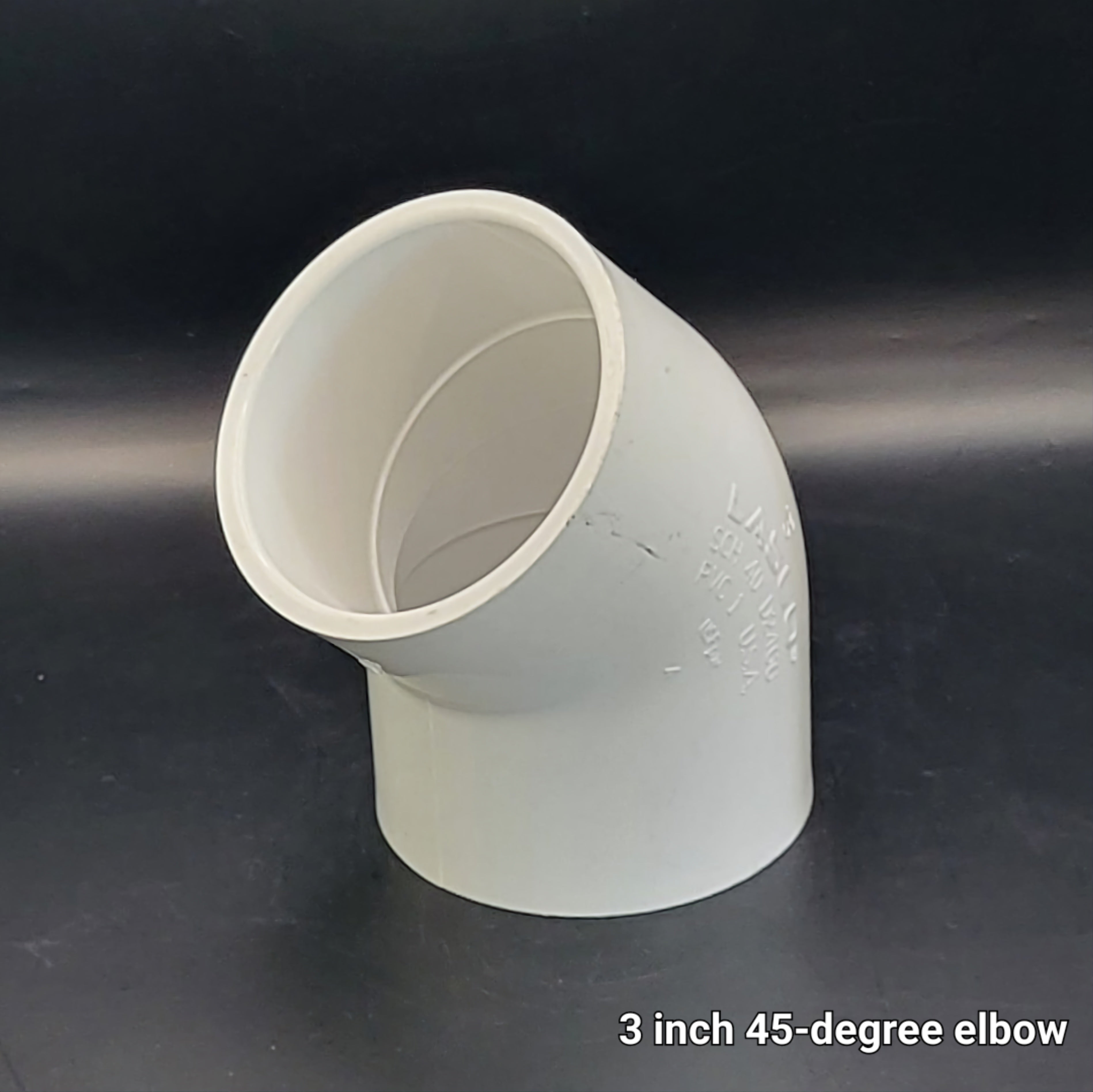 PVC 45-degree Elbow Slip/Slip