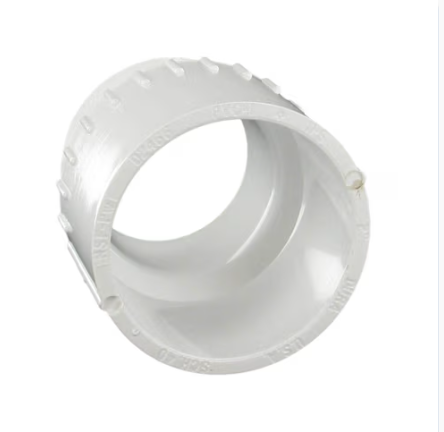 Adapter, 2" MPT x Slip White PVC Schedule 40