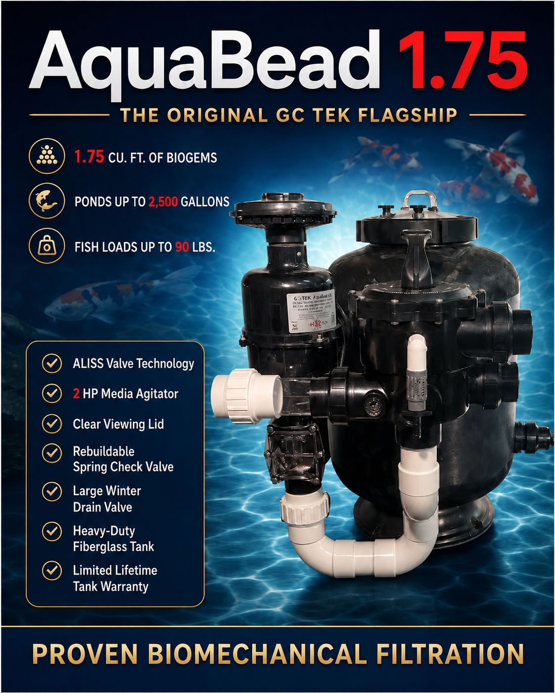 GC Tek AquaBead filter
