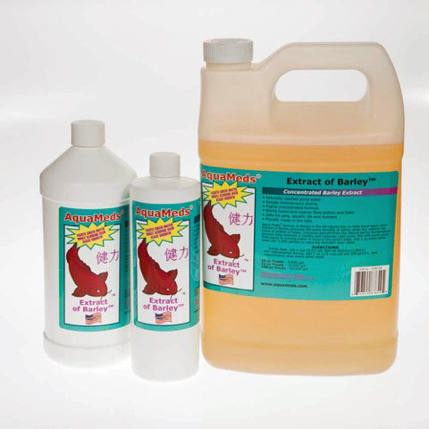 Aqua Meds Extract of Barley natural koi pond clarifier - all sizes