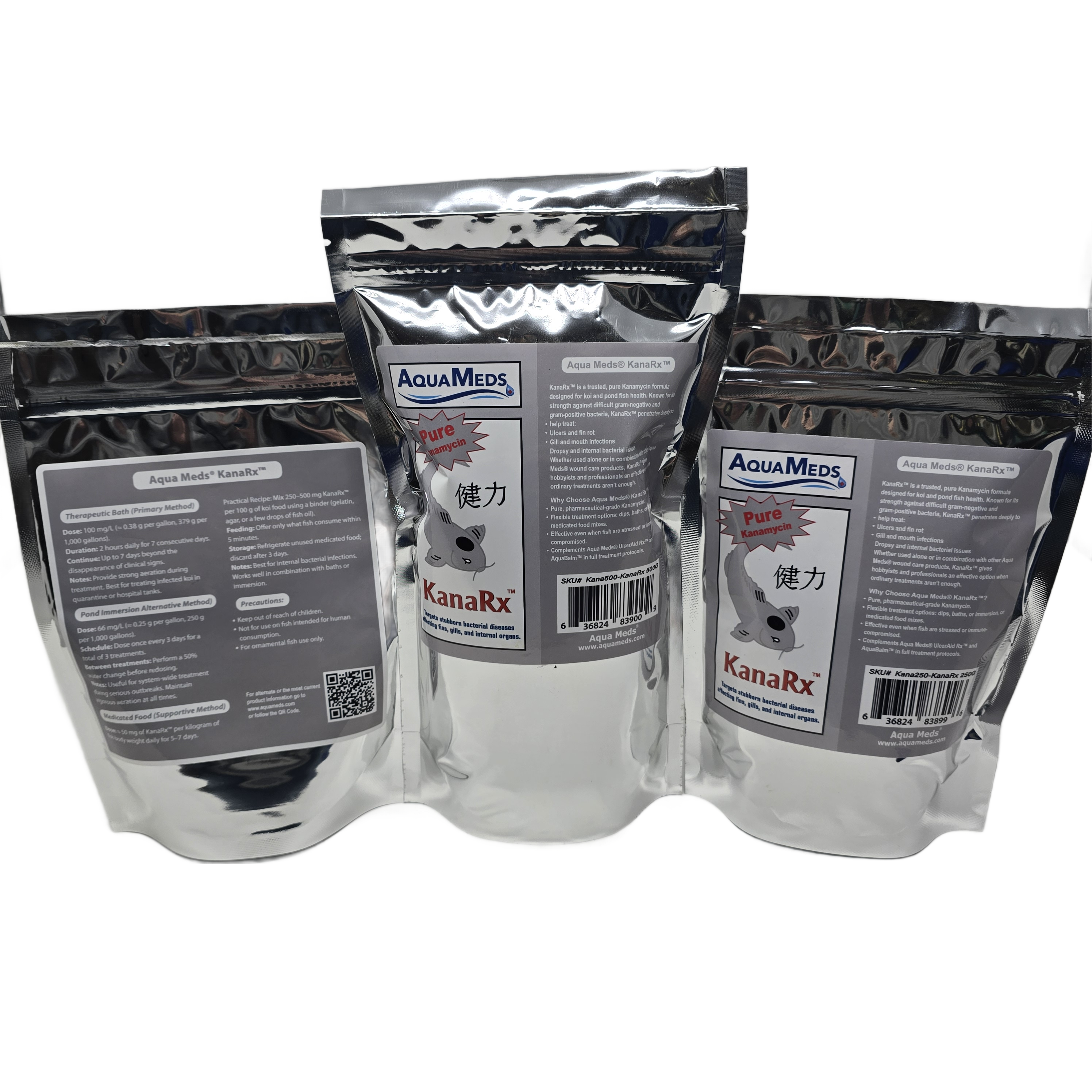 Aqua Meds KanaRx kanamycin sulfate koi treatment - 100g, 250g, 500g