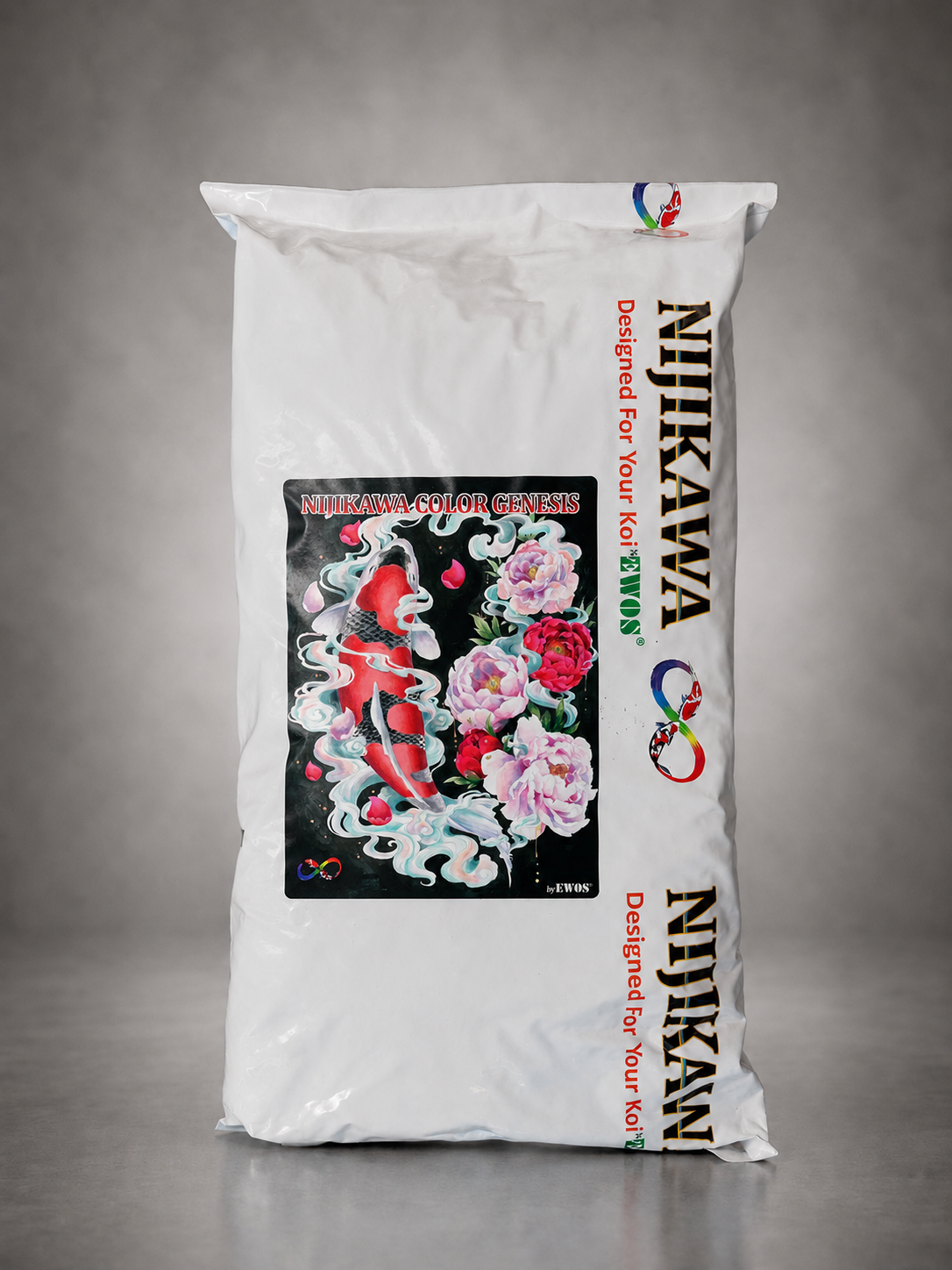 Nijikawa Color Genesis color-enhancing koi food bag